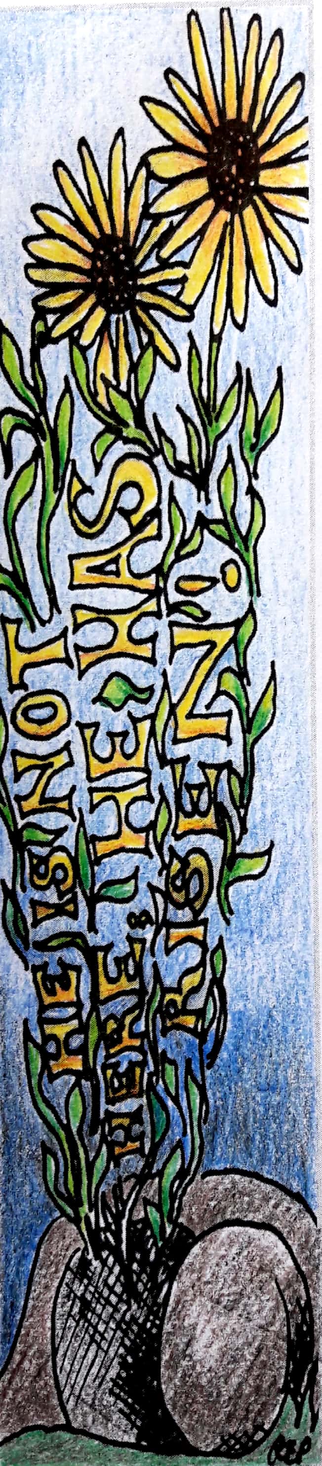 Bookmark - coloured
